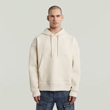 G-STAR Outlet Sudadera Loose Hoodie Blanco
