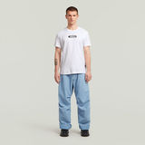 G-STAR Outlet Jeans denim plisados Azul claro