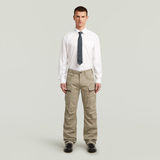 G-STAR Outlet Pantalones 3D Regular Straight Cargo Beige