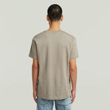 G-STAR Outlet Center Chest Logo T-Shirt Beige