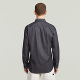 G-STAR Outlet Clean Slim Shirt Dark blue