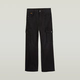 G-STAR Outlet Jeans Strace Straight Cargo para niña Negro