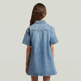 G-STAR Outlet Girls Dress Shirt Collar Denim Light blue