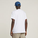 G-STAR Outlet Old Skool Logo T-Shirt White