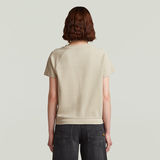 G-STAR Outlet Raglan Top Beige
