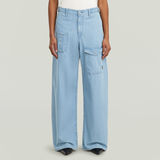 G-STAR Outlet Jeans Belted Cargo Loose Azul claro