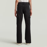 G-STAR Outlet Jeans Strace Straight Cargo para niña Negro