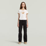 G-STAR Outlet Jeans Strace Straight Cargo para niña Negro