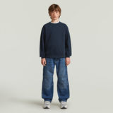 G-STAR Outlet Sudadera Loose para niño Azul oscuro