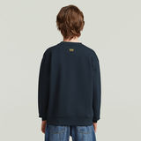 G-STAR Outlet Sudadera Loose para niño Azul oscuro