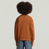 G-STAR Outlet Sudadera Loose para niño Marrón