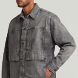G-STAR Outlet Unisex US Navy Shanorak Grey