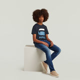 G-STAR Outlet Jeans Revend Skinny para niño Azul intermedio