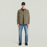 G-STAR Outlet Sobrecamisa lavada cargo Marrón