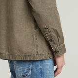 G-STAR Outlet Sobrecamisa lavada cargo Marrón