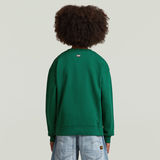 G-STAR Outlet Sudadera Loose para niño Verde