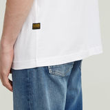 G-STAR Outlet Camiseta Gel Print Blanco