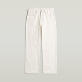 G-STAR Outlet Deeggie Relaxed Straight Jeans White