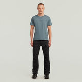 G-STAR Outlet Camiseta Center Chest Logo Gris