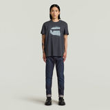 G-STAR Outlet Spray G Logo T-Shirt Dark blue