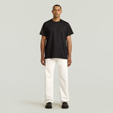 G-STAR Outlet Deeggie Relaxed Straight Jeans White