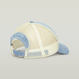 G-STAR Outlet Denim Embro Baseball Trucker Cap Medium blue