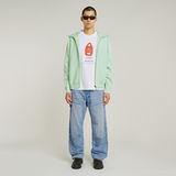 G-STAR Outlet Premium Core Zip Sweater Green