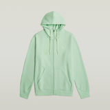G-STAR Outlet Premium Core Zip Sweater Green