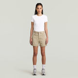 G-STAR Outlet Judee Short Clean Edge Shorts Beige