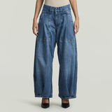 G-STAR Outlet Pleated Loose Jeans Medium blue