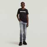 G-STAR Outlet Jeans Revend Skinny para niño Gris