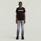 G-STAR Outlet Jeans Revend Skinny para niño Gris