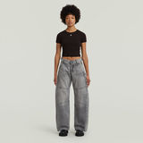 G-STAR Outlet Cropped Mini Slim Top Black