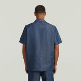 G-STAR Outlet Camisa Workwear Resort Regular Azul oscuro
