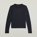 G-STAR Outlet Camiseta Regular Azul oscuro