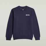 G-STAR Outlet Sudadera Old Skool Azul oscuro