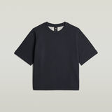 G-STAR Outlet Sudadera camiseta Boxy Azul oscuro