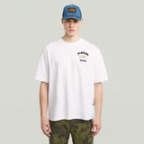 G-STAR Outlet Camiseta Running Dog Boxy Blanco