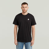 G-STAR Outlet Trims Back Graphic T-Shirt Black