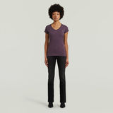 G-STAR Outlet Camiseta Slim V Morado