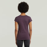 G-STAR Outlet Camiseta Slim V Morado