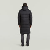 G-STAR Outlet Long Padded Winter Jacket Black