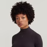 G-STAR Outlet Rib Slim Dress Black