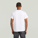 G-STAR Outlet Camiseta Autograph Loose Blanco