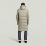 G-STAR Outlet Long Padded Winter Jacket Beige