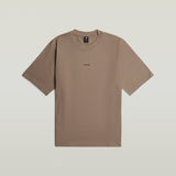 G-STAR Outlet Center Chest Logo T-Shirt Brown