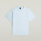 G-STAR Outlet Camiseta Essential Raw Neck Azul claro