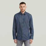 G-STAR Outlet Clean Slim Shirt Dark blue