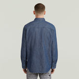 G-STAR Outlet Clean Slim Shirt Dark blue