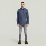 G-STAR Outlet Clean Slim Shirt Dark blue